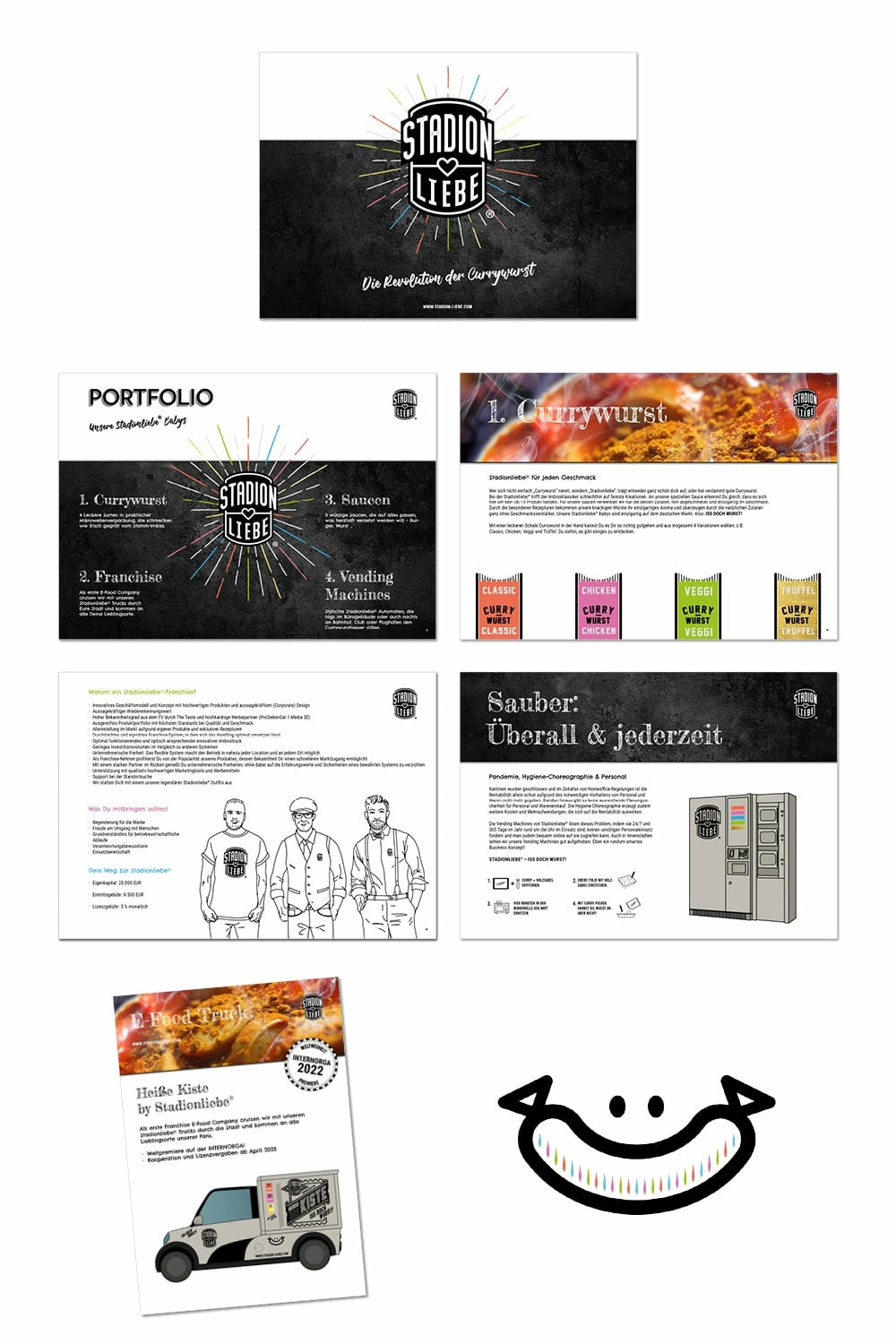 Stadionliebe Corporate Design Print und Web