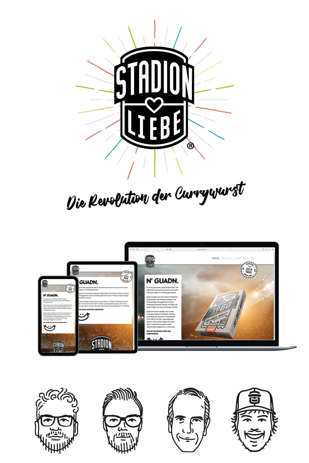 Stadionliebe Corporate Design Print und Web Stadionliebe Corporate Design Print und Web