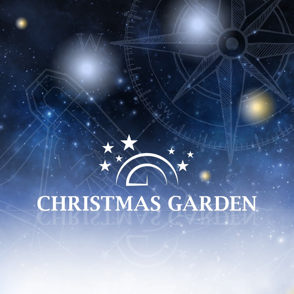 Christmas Garden Leitsystem Landkarte Design
