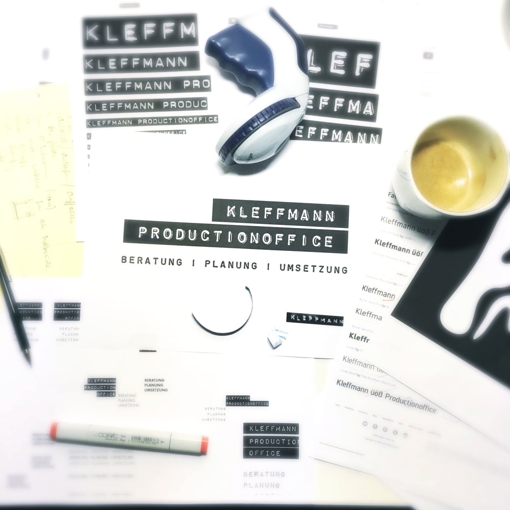 Logo Corporate Design kleffmann production office